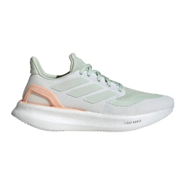 adidas Pureboost 5 Neutral Running Shoe Women - Mint, Pink