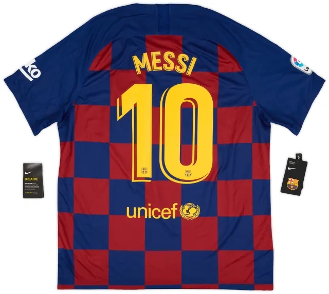 Nike 2019-20 Barcelona Home Shirt Messi #10 (XL)