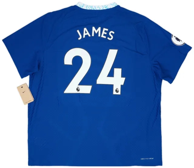 Nike 2022-23 Chelsea Authentic Home Shirt James #24 (3XL)