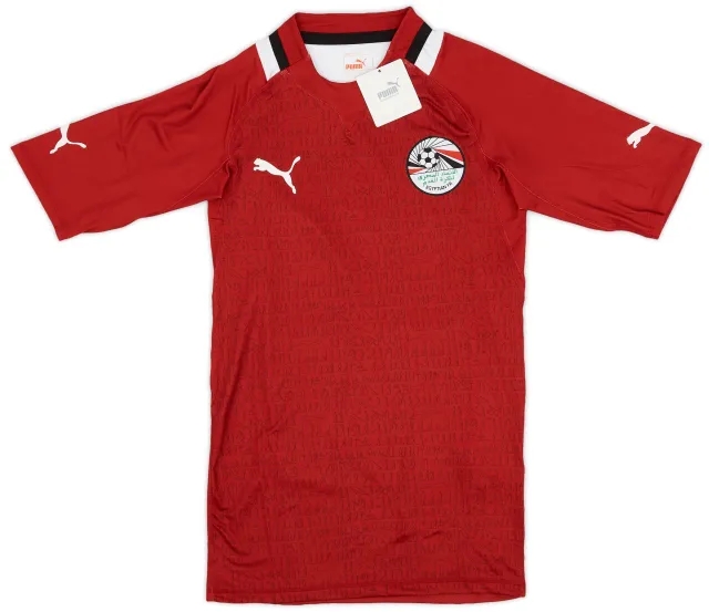 Puma 2012 Egypt Player Issue Home Shirt (M)