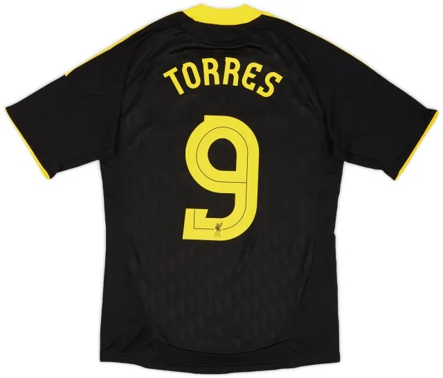 adidas 2010-11 Liverpool Third Shirt Torres #9 (S)