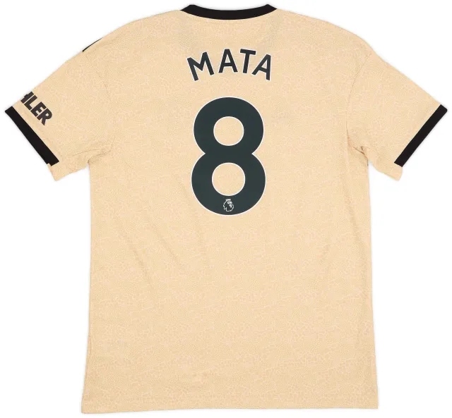 adidas 2019-20 Manchester United Away Shirt Mata #8 (L)