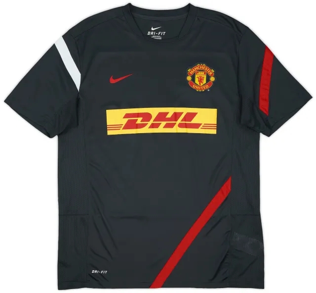 2012-13 Manchester United Nike Training Shirt - 7/10 - (XL)
