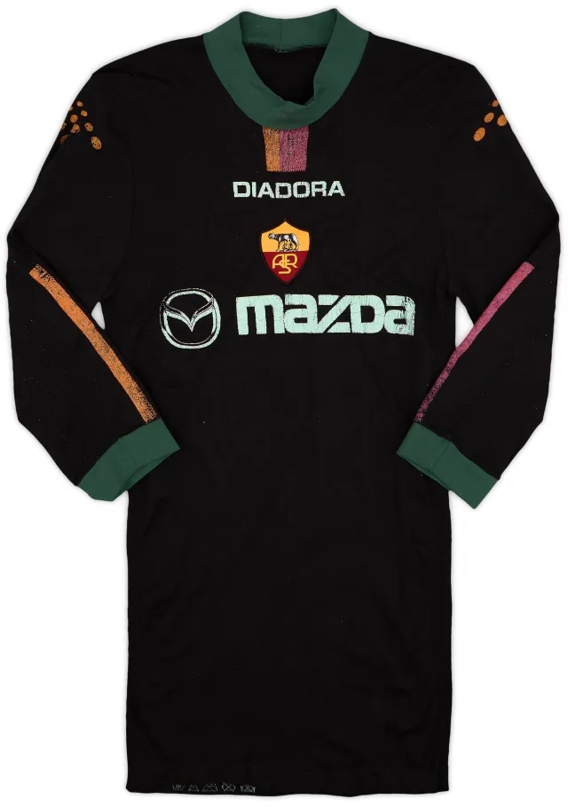 Diadora 2004-05 Roma European Home Shirt - 5/10 - (L/XL)