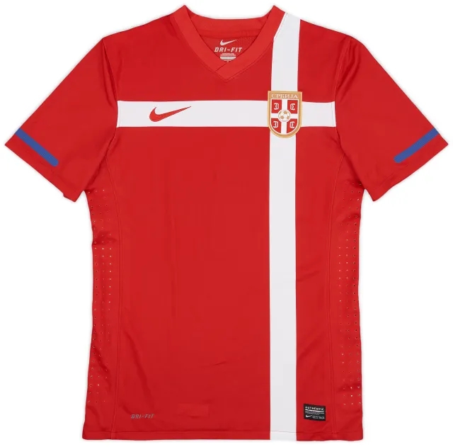 Nike 2010-11 Serbia Home Authentic Shirt - 8/10 - (M)