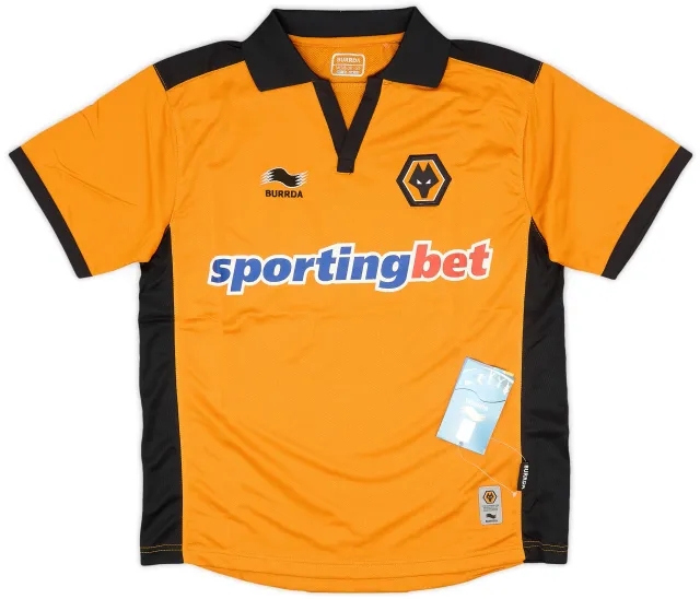 Burrda 2010-11 Wolves Home Shirt (XS)