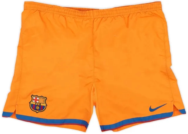 Nike 2006-07 Barcelona Away Shorts - 9/10 - (XL.Boys)
