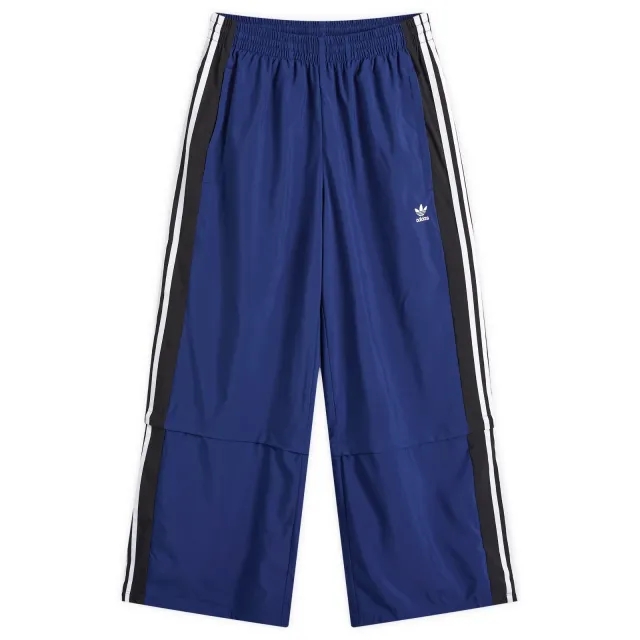 Adidas Women's Rasant Oversized Zip Off Track Pants Dark Blue