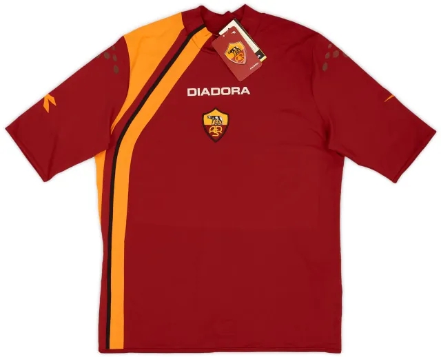 Diadora 2005-06 Roma Home Shirt (L)