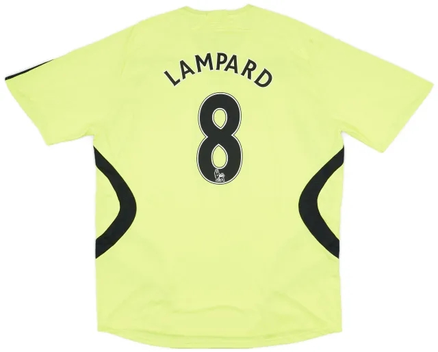 adidas 2007-08 Chelsea Away Shirt Lampard #8 - 5/10 - (XXL)