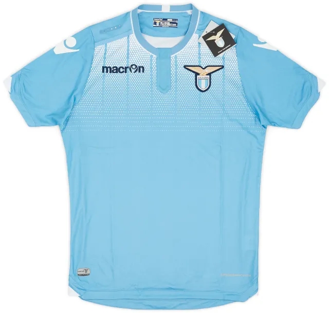 Macron 2015-16 Lazio Home Shirt (S)