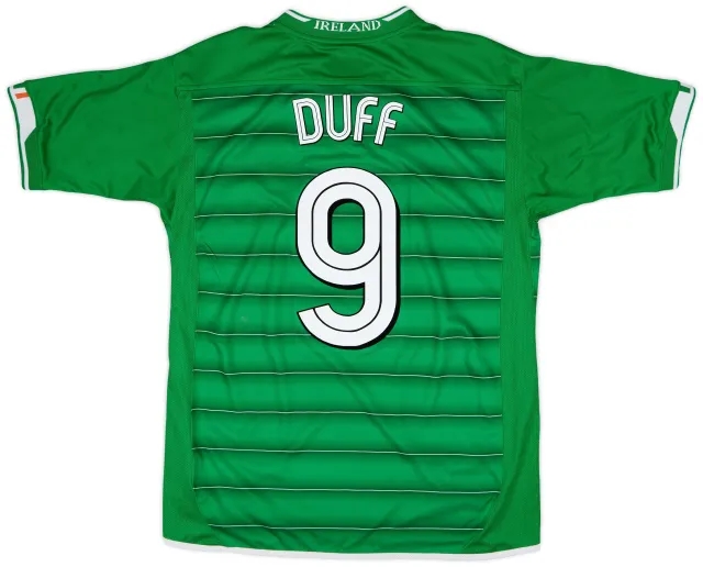 Umbro 2003-04 Ireland Home Shirt Duff #9 - 5/10 - (M)