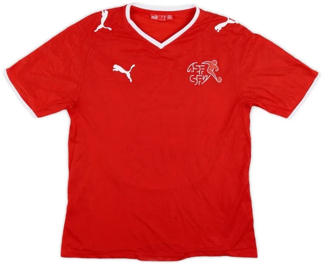 Puma 2008-10 Switzerland Home Shirt - 8/10 - (XL.Boys)