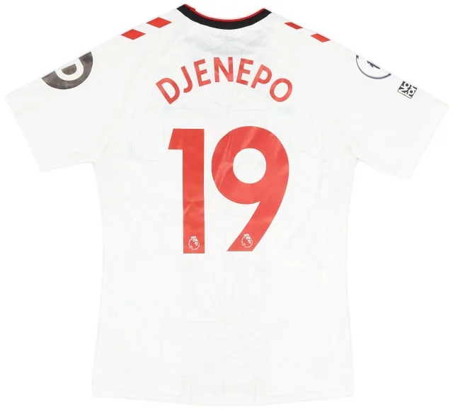 Hummel 2022-23 Southampton Match Issue Home Shirt Djenepo #19