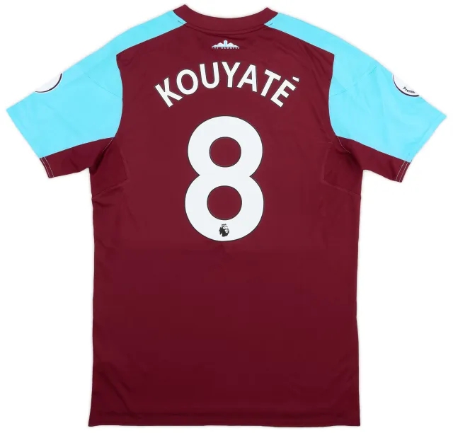 Umbro 2017-18 West Ham Match Issue Home Shirt Kouyaté #8