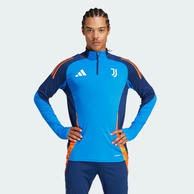 adidas Juventus Training Drill Top 2024 2025 Adults - Blue