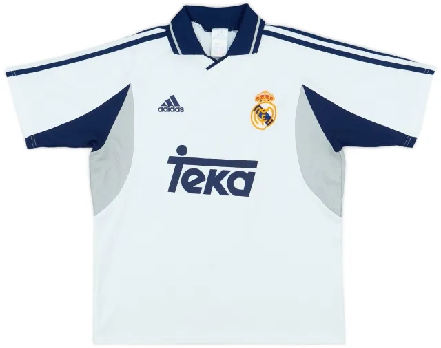 adidas 2000-01 Real Madrid Home Shirt - 5/10 - (XL.Boys)