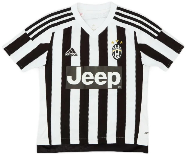 adidas 2015-16 Juventus Home Shirt - 8/10 - (S.Boys)