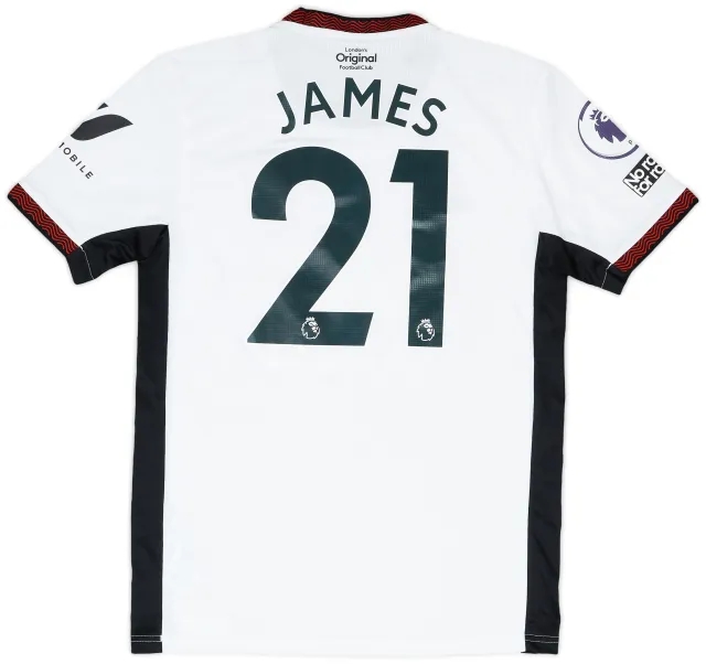 adidas 2022-23 Fulham Match Issue Home Shirt James #21