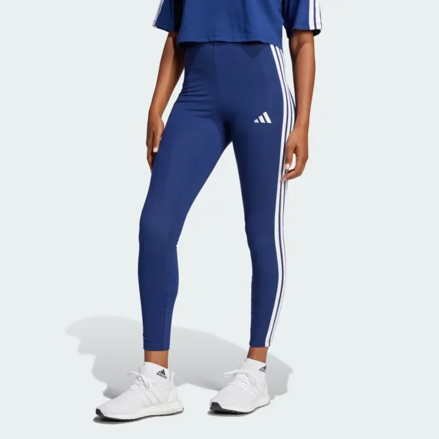 Adidas Essentials 3 Stripes Cotton Leggings