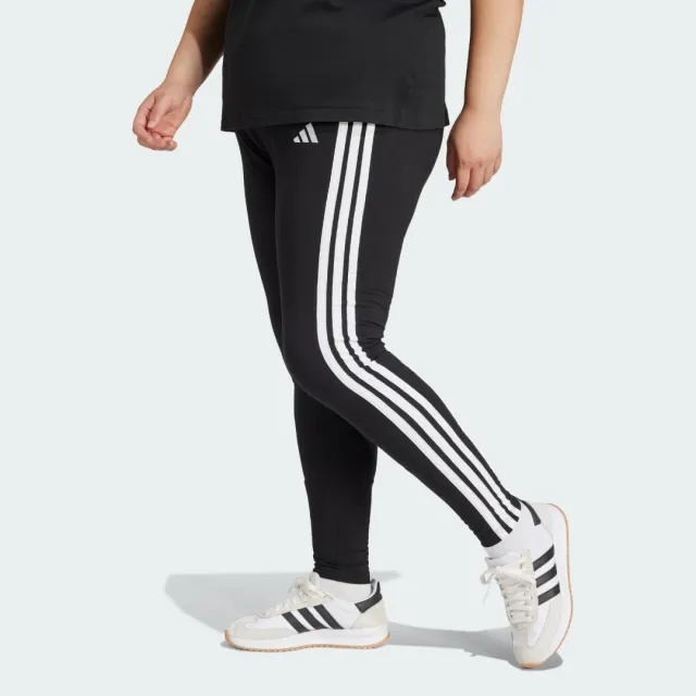 adidas Women Essentials 3 Stripes Cotton Leggings Plus Size