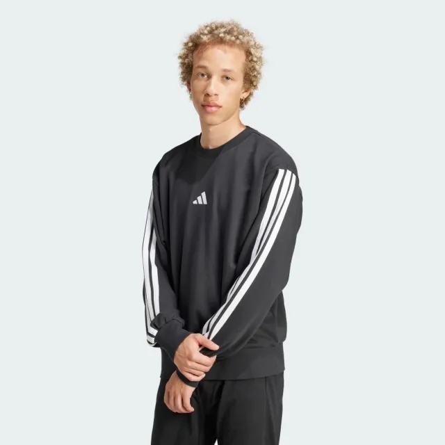 Adidas Essentials 3 Stripes French Terry Sweatshirt