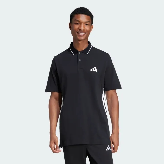 Adidas Essentials 3 Stripes Piqué Short Sleeve Polo