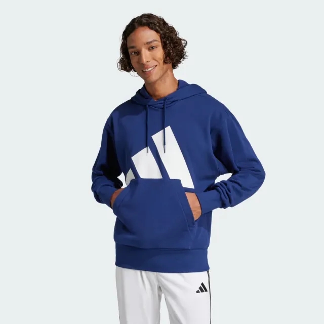 adidas Men Essentials Big Logo French Terry Hoodie