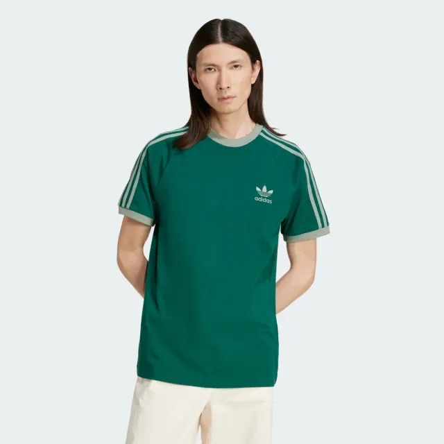 adidas Originals Adicolor Classics 3-Stripes T-Shirt, Green