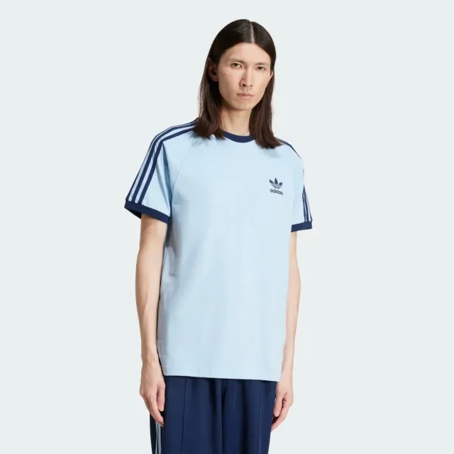 adidas Originals Adicolor Classics 3-Stripes T-Shirt, Blue