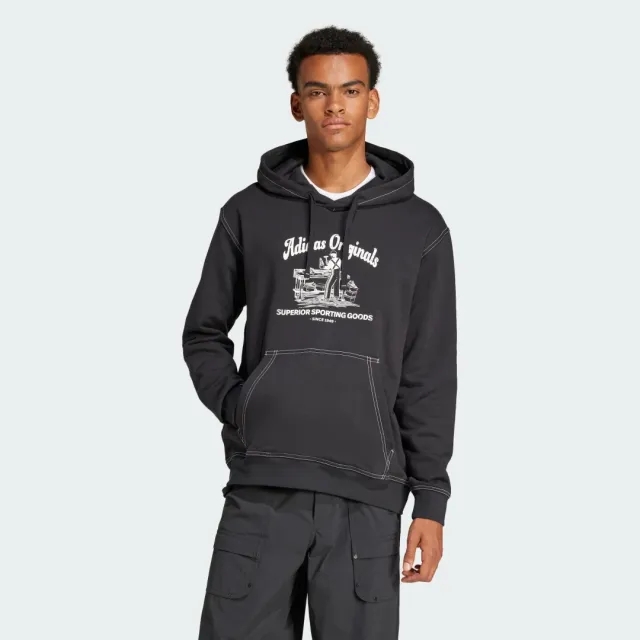 adidas Originals Wabash Hoodie, Black