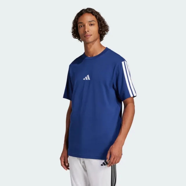 Adidas Essentials 3 Stripes Single Jersey Short Sleeve T-shirt