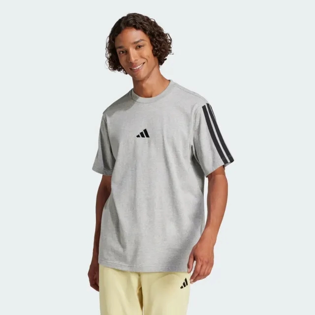 Adidas Essentials 3 Stripes Single Jersey Short Sleeve T-shirt