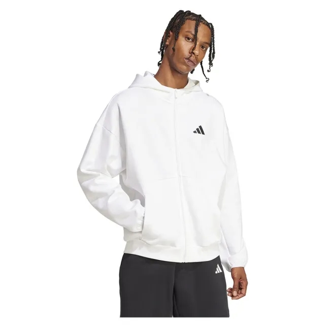 Adidas Future Icons Small Logo Full Zip Sweatshirt