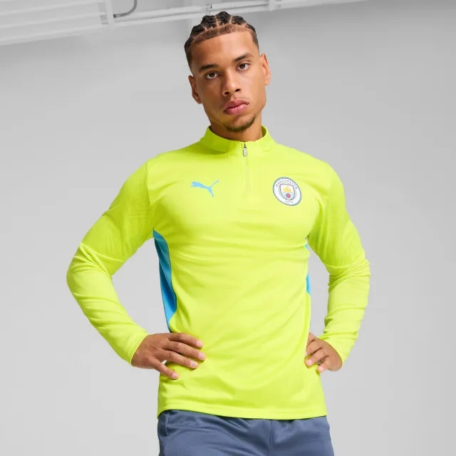 Puma Manchester City 24 25 1 4 Zip Training Top