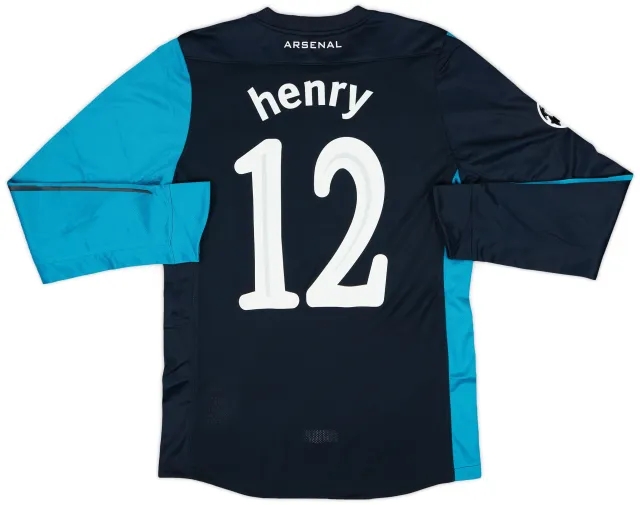 Nike 2011-12 Arsenal Player Issue Away L/S Shirt Henry #12 (M)
