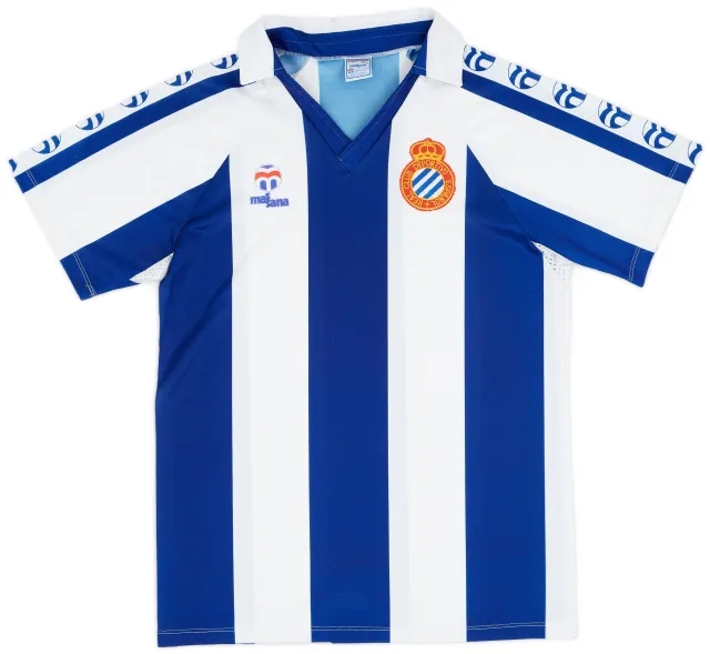 1984-89 Espanyol Home Shirt - 8/10 - (M)
