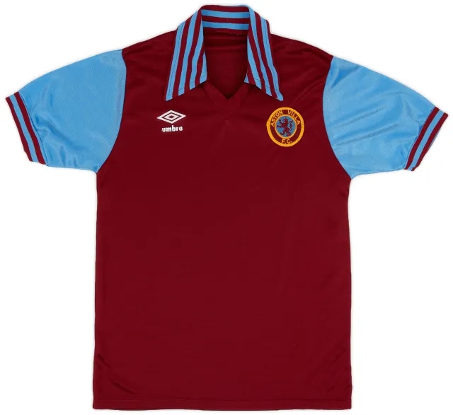 Umbro 1976-81 Aston Villa Home Shirt - 8/10 - (M)