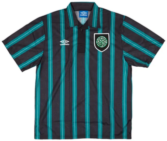 Umbro 1992-93 Celtic Away Shirt - 10/10 - (L)