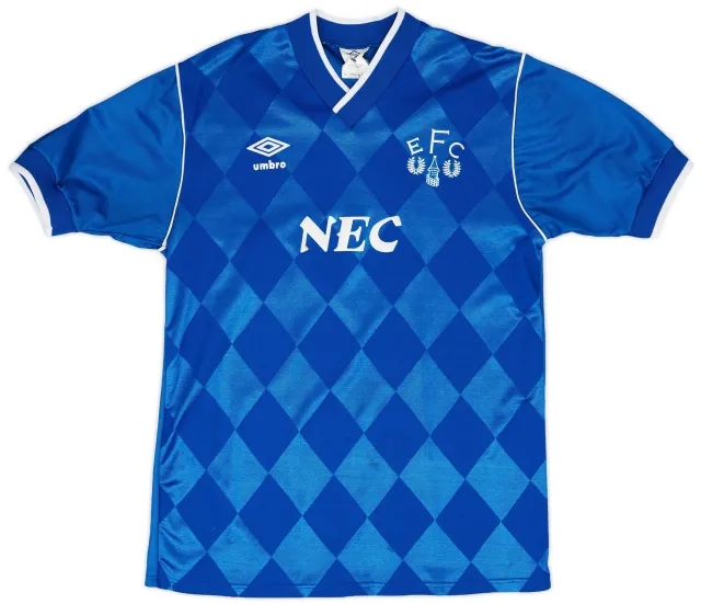 Umbro 1986-89 Everton Home Shirt - 9/10 - (M)