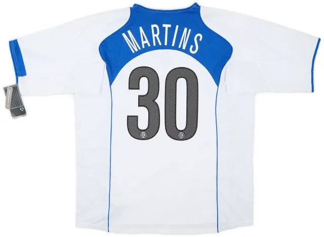 Nike 2004-05 Inter Milan Away Shirt Martins #30 (XL)