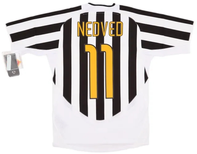 Nike 2003-04 Juventus Home Shirt Nedved #11 (S)