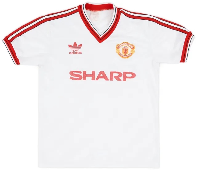 adidas 1986-88 Manchester United Away Shirt - 8/10 - (M)
