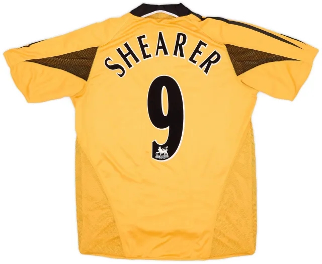 adidas 2004-05 Newcastle Player Issue Third Shirt Shearer #9 - 7/10 - (L)
