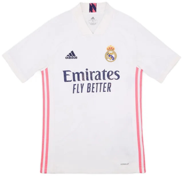 adidas 2020-21 Real Madrid Home Shirt - 5/10 - (XS)