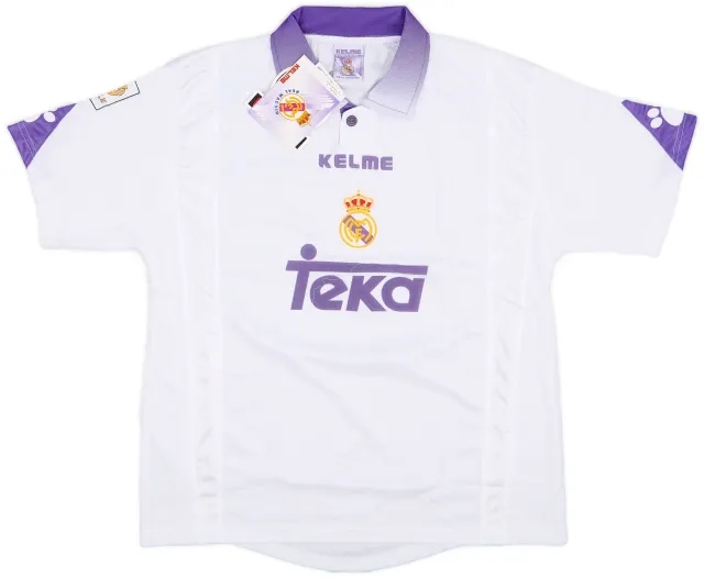 Kelme 1997-98 Real Madrid Home Shirt (L)