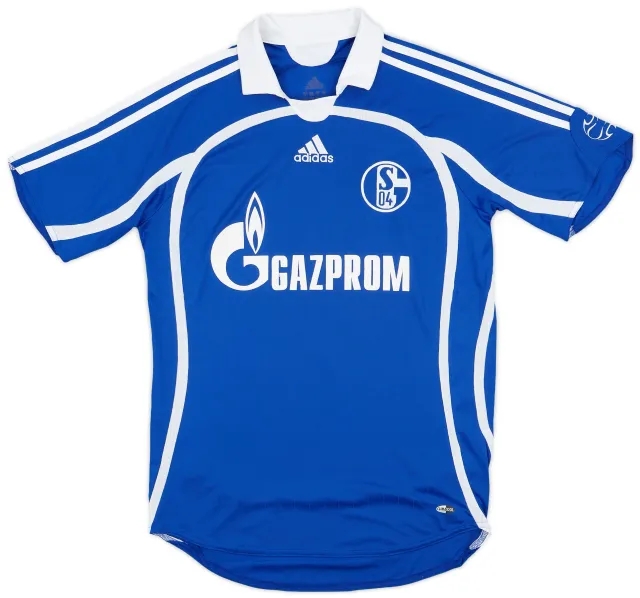 adidas 2007-08 Schalke Home Shirt - 6/10 - (S)