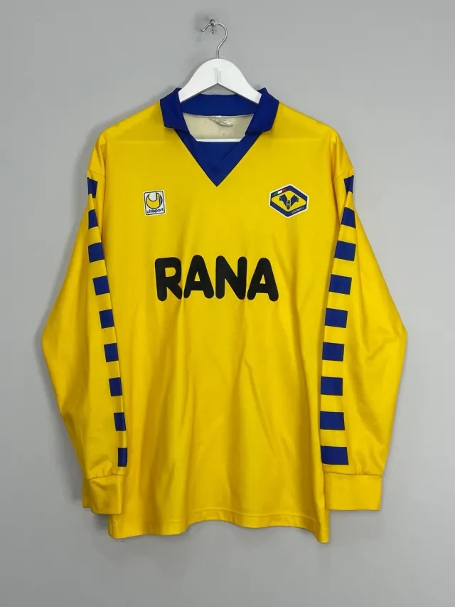 1991/92 HELLAS VERONA #7 L/S AWAY SHIRT (L) UHLSPORT | Cult Kits