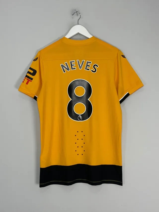 2022/23 WOLVES NEVES #8 HOME SHIRT (M) CASTORE | Cult Kits