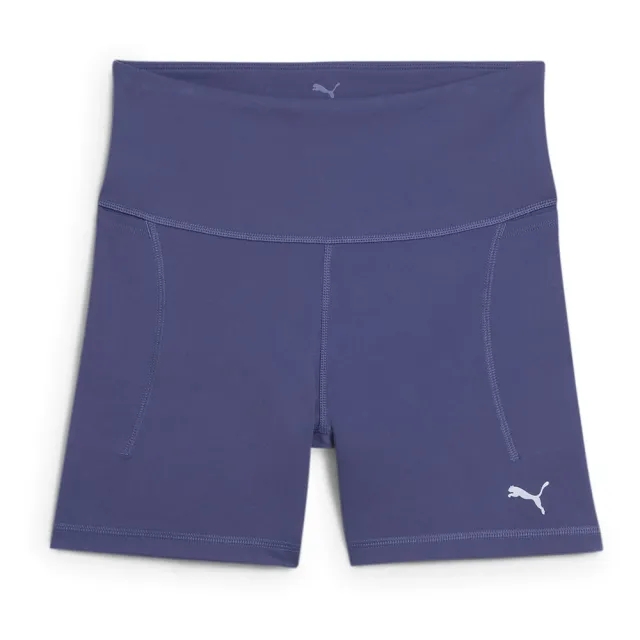 PUMA Cloudspun High-Waist 5 Tight Shorts Women, Blue Crystal